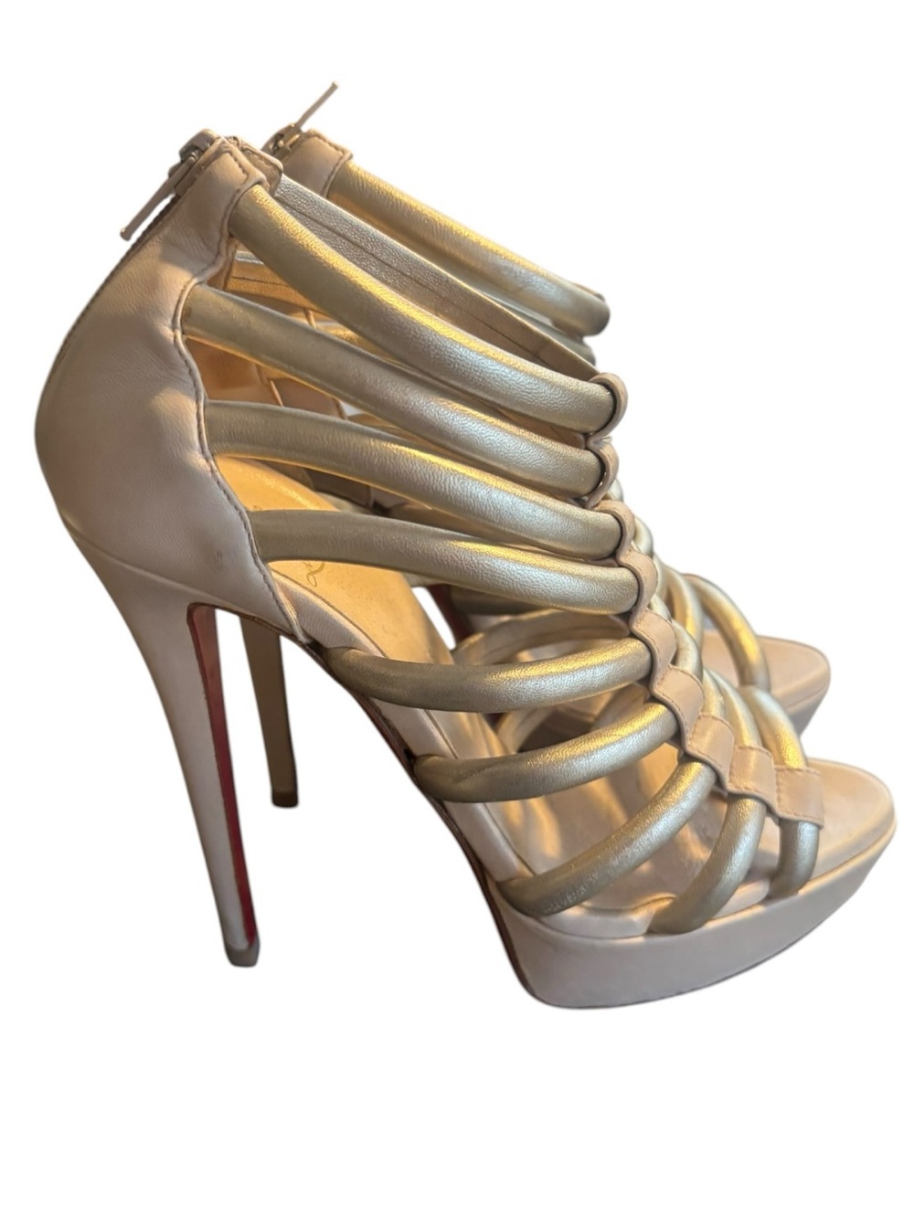 Christian Louboutin Romaine Platform Sandals - Picture 5 of 8